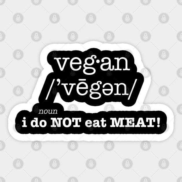 Vegan Definition Sticker by TheFlying6